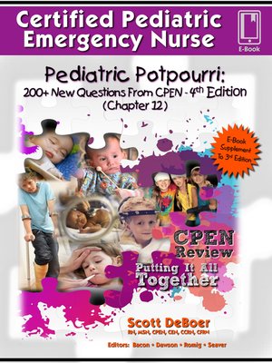 cover image of Pediatric Potpourri 200+ New CPEN Questions: Certified Pediatric Emergency Nurse Review ( Supplement)